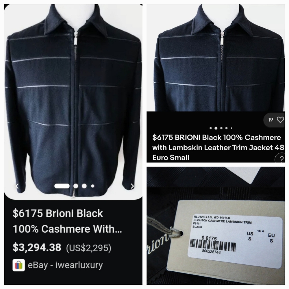 Brioni cashmere jacket - Picture 1 of 10